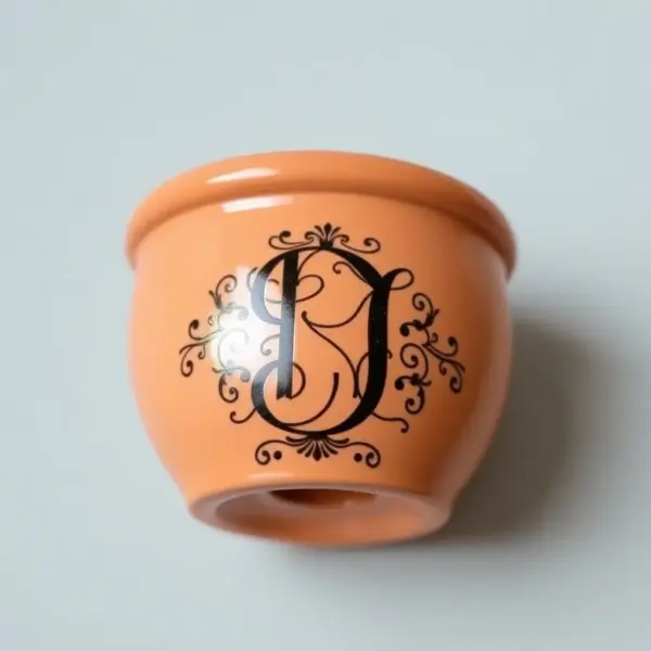 Monogrammed Decor Pot